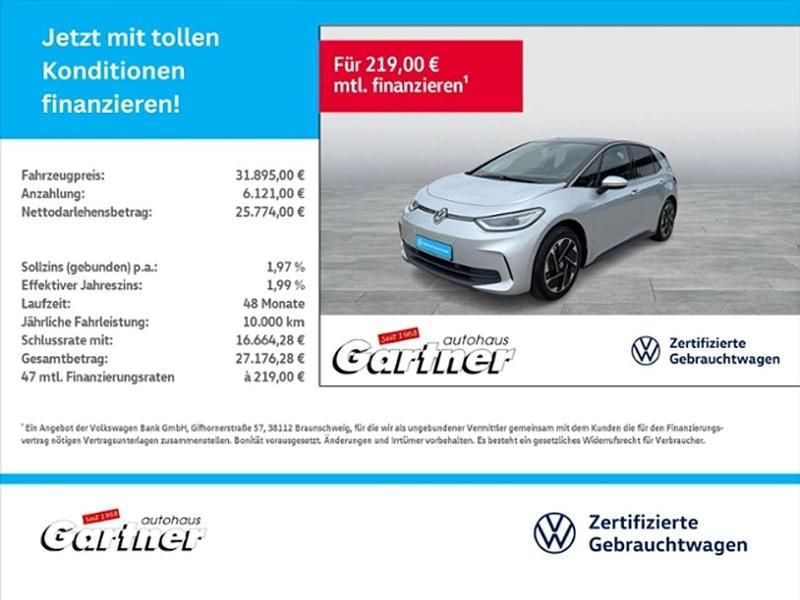 Gebraucht VW ID.3 Pro 150 kW (204 PS) 2024 Scale silver metallic Kleinwagen