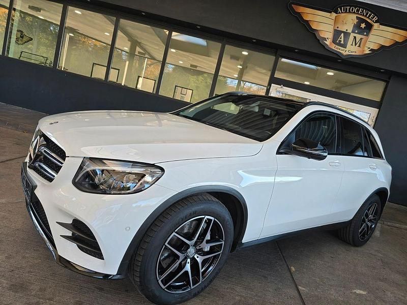 Gebraucht Mercedes GLC300 AMG line 245 PS (180 kW) 2018 Weiß SUV