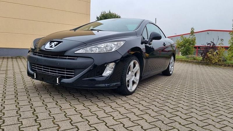 Schwarz Gebraucht 2009 Peugeot 308 CC Platinum Cabrio | 4.699 € (Guter Preis) - Bild 1/4