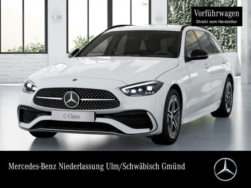 Weiß Gebraucht 2025 Mercedes C300e AMG Limousine | 53.490 € (Fairer Preis) - Bild 1/4