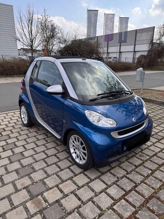 Gebraucht Smart ForTwo Cabrio Passion 71 PS (52 kW) 2008 Blau Cabrio