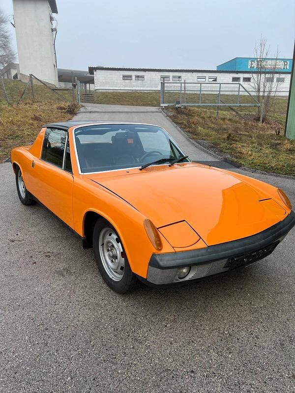 Orange Gebraucht 1972 Porsche 914 Cabrio | 24.000 € - Bild 1/4