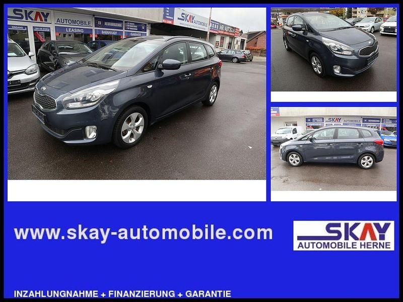 Grau Gebraucht 2013 Kia Carens Edition 7 Van / Kleinbus | 6.999 € (Fairer Preis) - Bild 1/4