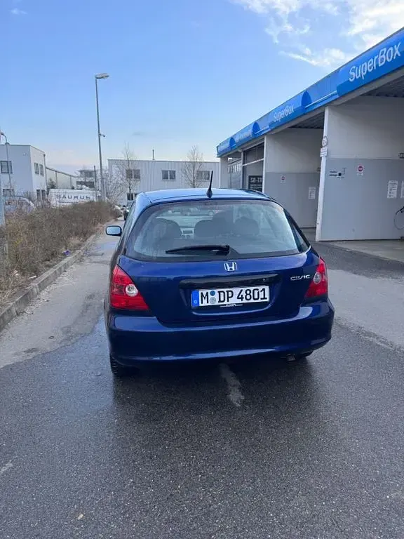 Gebraucht Honda Civic 90 PS (66 kW) 2003 Blau Limousine