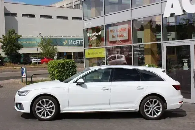 Gebraucht Audi A4 S-Line 190 PS (139 kW) 2019 Gletscherweiss (metallic) Kombi