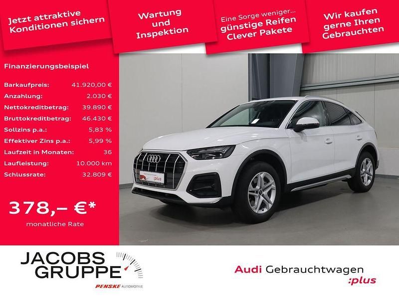 Arkonaweiß Gebraucht 2024 Audi Q5 Sportback Ambiente SUV | 41.920 € (Superpreis) - Bild 1/4