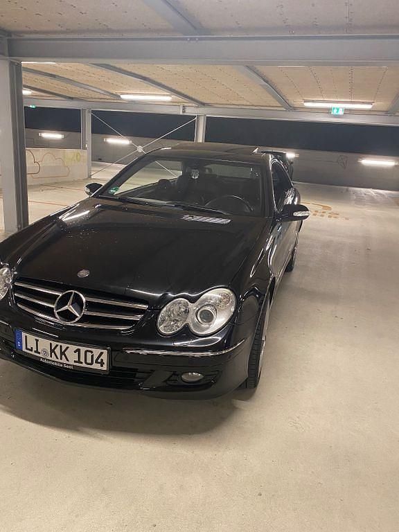 Schwarz Gebraucht 2008 Mercedes CLK280 Avantgarde Coupé | 8.500 € (Fairer Preis) - Bild 1/4