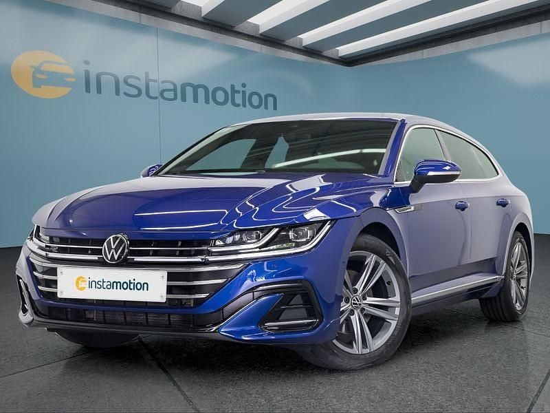 Blau Gebraucht 2024 VW Arteon Kombi | 34.199 € (Guter Preis) - Bild 1/4