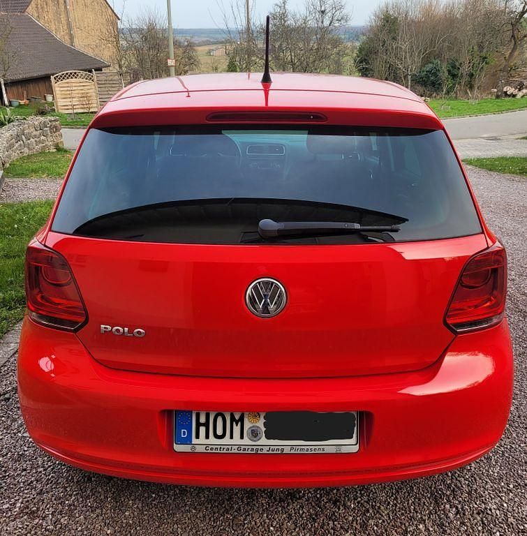 Gebraucht VW Polo Style 60 PS (44 kW) 2012 Rot Kleinwagen
