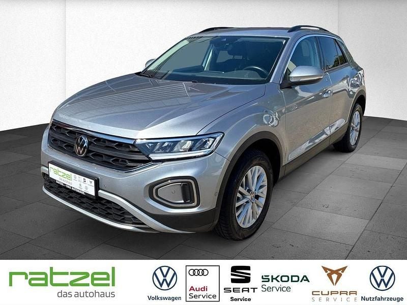 Silber Gebraucht 2022 VW T-Roc Life SUV | 23.890 € (Guter Preis) - Bild 1/4