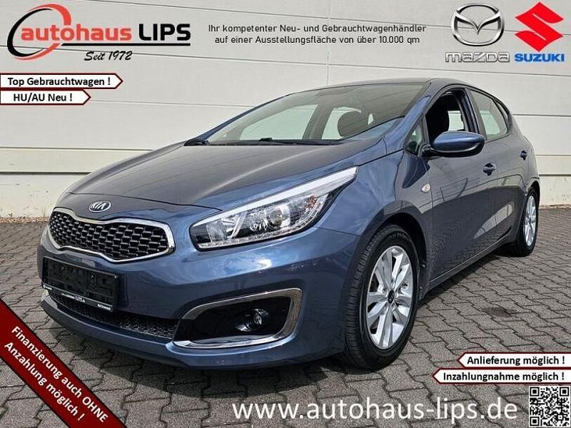 Gebraucht Kia Ceed Edition 7 99 PS (72 kW) 2018 (d7u) planetenblau met. Kleinwagen