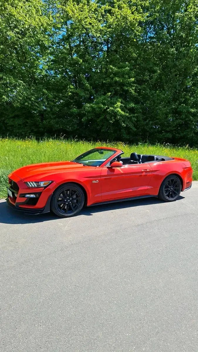 Occasion Ford Mustang 425 ch (312 kW) 2015 Orange Cabriolet