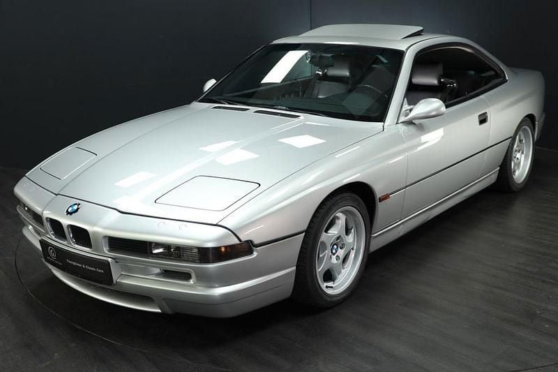 Sterlingsilbermetallic Gebraucht 1993 BMW 850 Coupé | 104.500 € - Bild 1/4