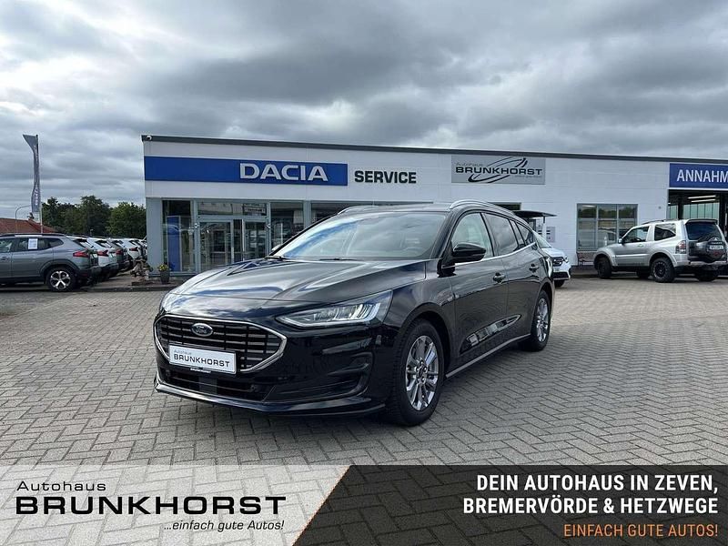 Schwarz (agate black) Gebraucht 2024 Ford Focus Titanium X Kombi | 22.990 € (Guter Preis) - Bild 1/3
