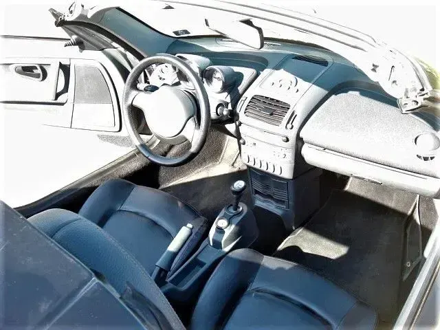 Gebraucht Smart Roadster 82 PS (60 kW) 2004 Gelb Cabrio