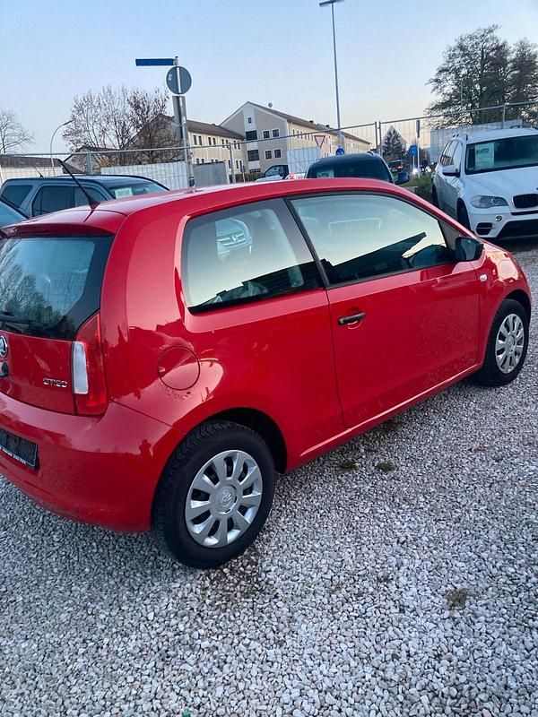 Gebraucht Skoda Citigo 60 PS (44 kW) 2016 Rot Kleinwagen