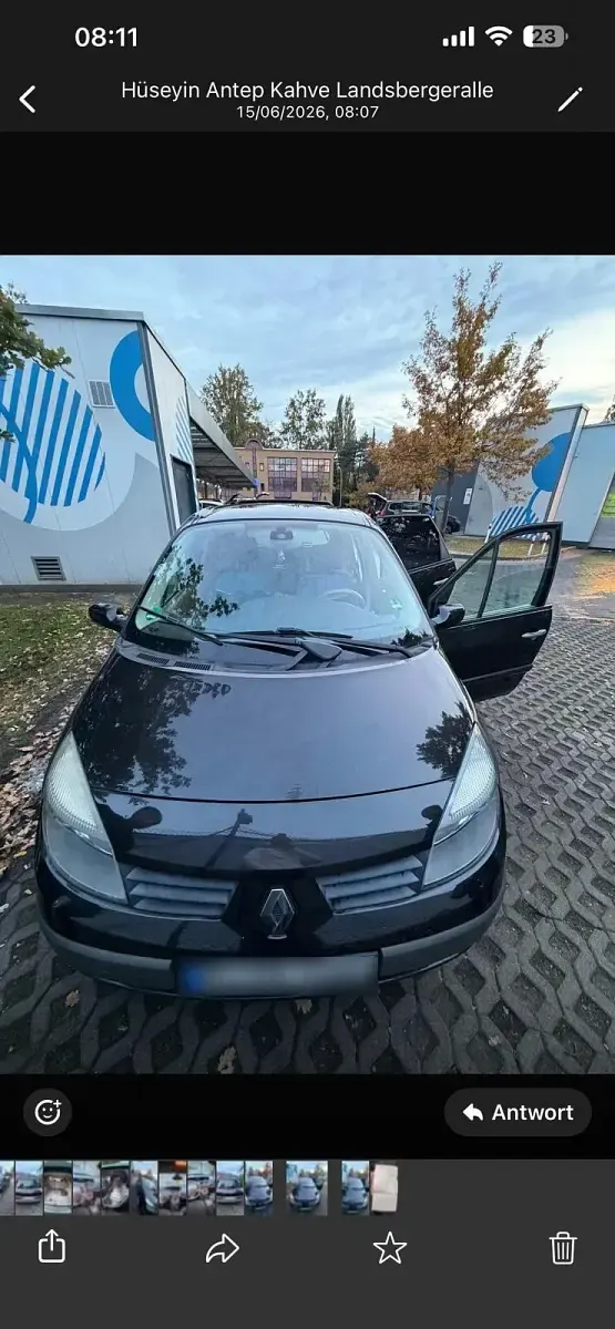 Gebraucht Renault Scénic II 2006 Schwarz Van / Kleinbus