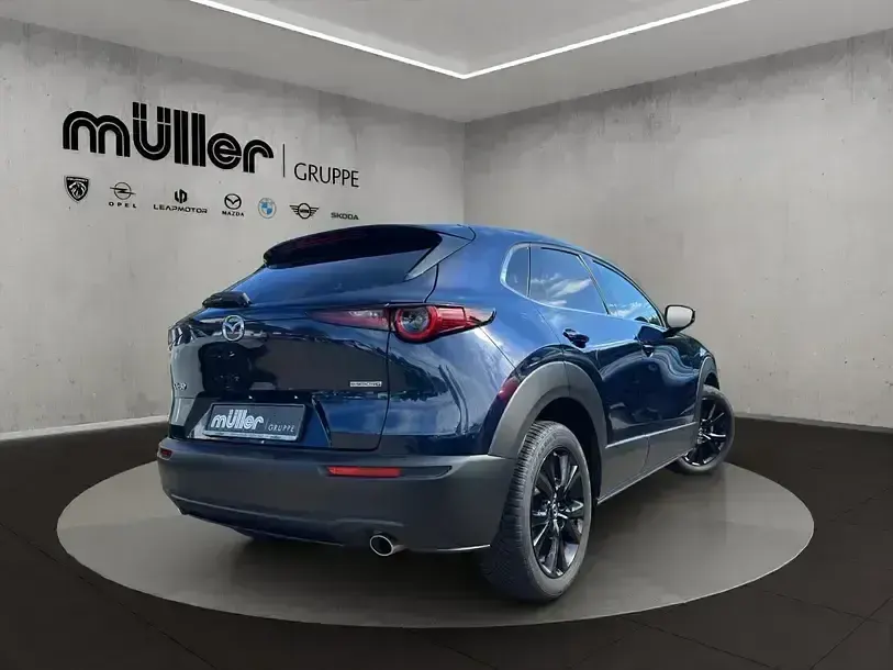 Gebraucht Mazda CX-30 Nagisa 150 PS (110 kW) 2024 Deep crystal blue SUV