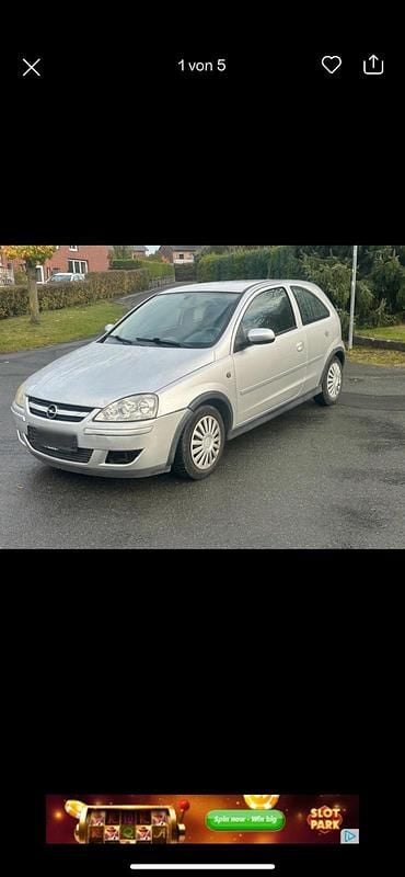 Grau Gebraucht 2005 Opel Corsa Kleinwagen | 450 € (Superpreis) - Bild 1/4