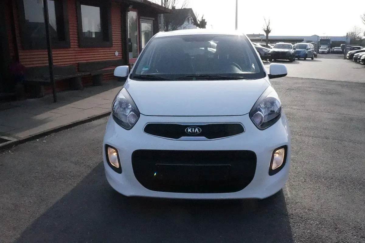 Gebraucht Kia Picanto DREAM-TEAM Edition 67 PS (49 kW) 2016 Weiß Kleinwagen