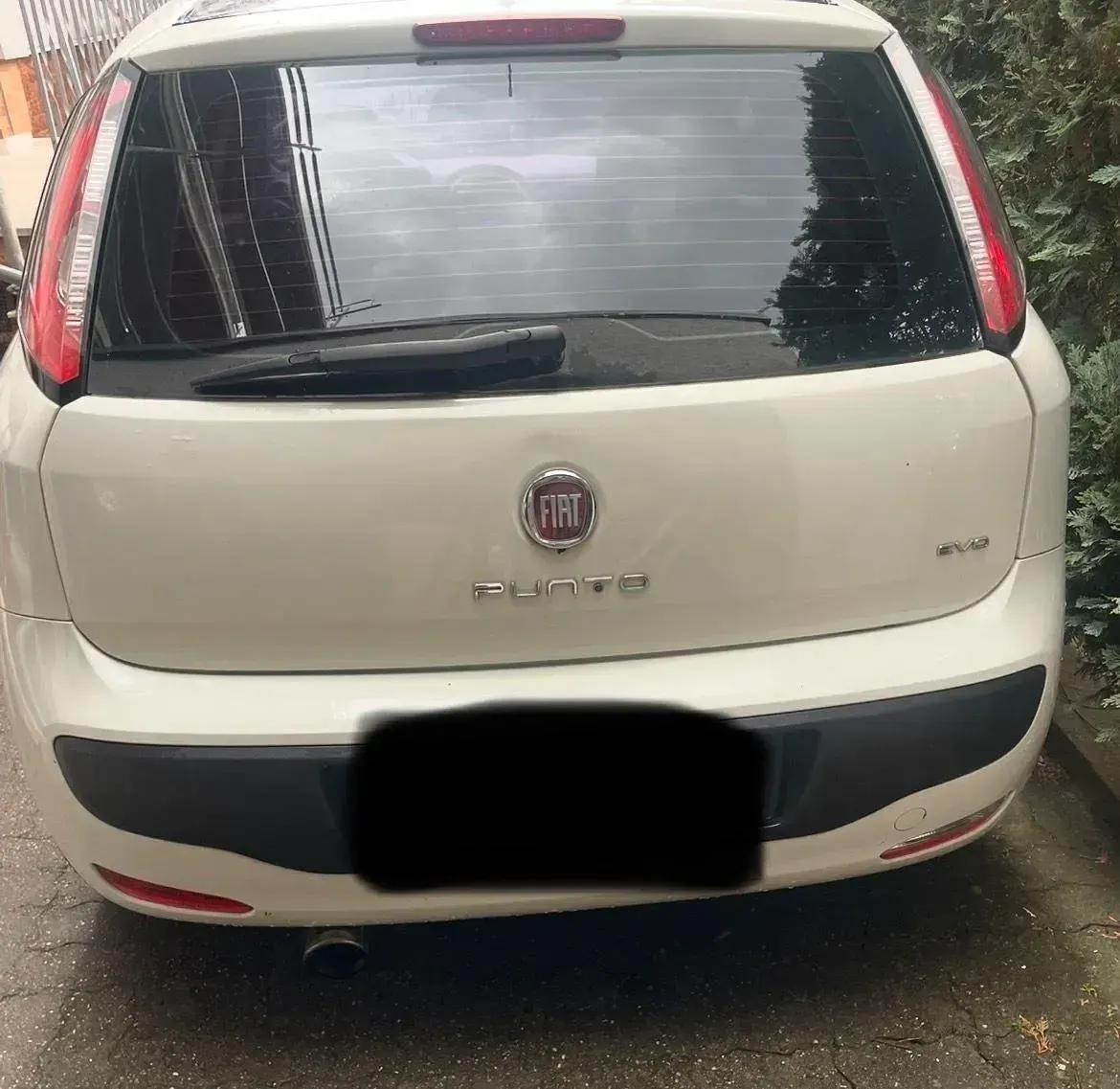 Gebraucht Fiat Punto Evo 65 PS (47 kW) 2009 Weiß Kleinwagen