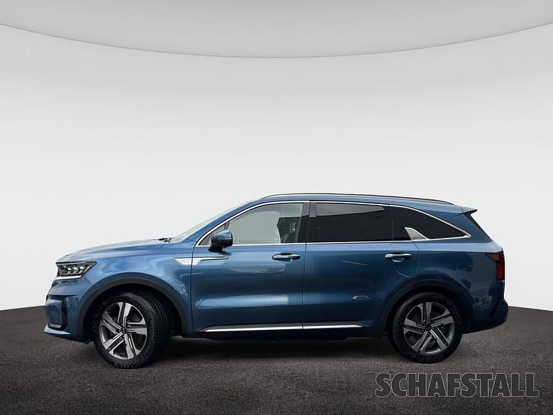 Gebraucht Kia Sorento Platinum 265 PS (194 kW) 2021 Blau ((m4b) mineralblau met.) SUV
