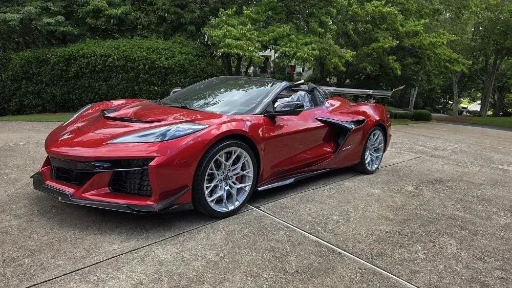 Neu Corvette ZR1 2026 Rot Cabrio