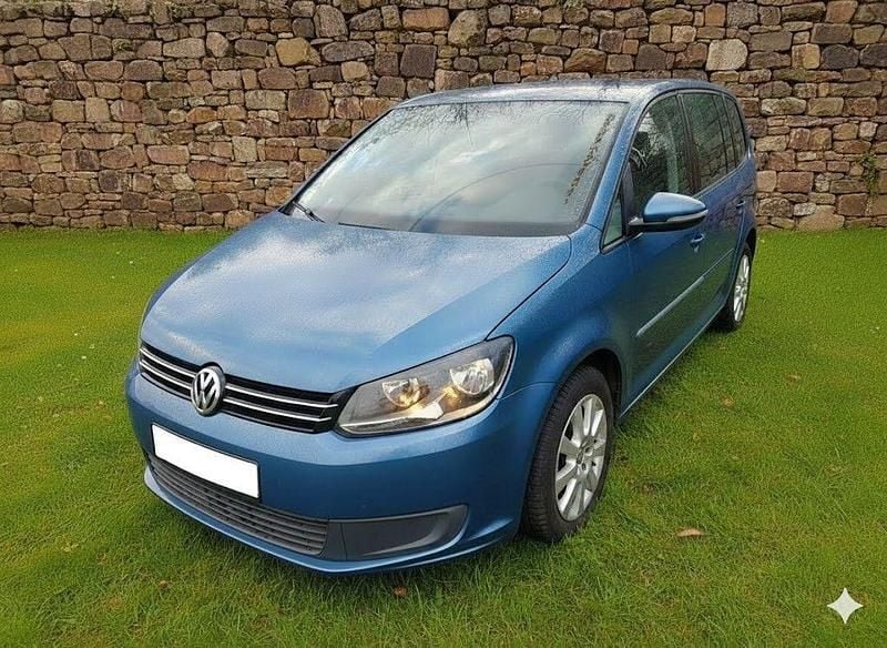 Gebraucht VW Touran 105 PS (77 kW) 2012 Blau Van / Kleinbus