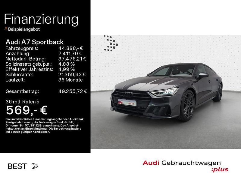 Gebraucht Audi A7 S-Line 340 PS (250 kW) 2022 Daytonagrau perleffekt Kleinwagen