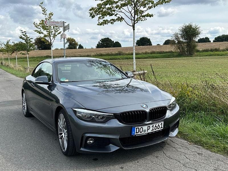 Grau Gebraucht 2019 BMW 420 M Sport Cabrio | 30.500 € (Etwas zu teuer) - Bild 1/4