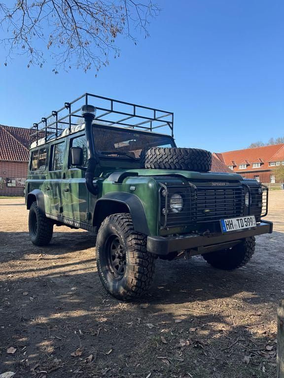Gebraucht Land Rover Defender 122 PS (89 kW) 2000 Grün Van / Kleinbus
