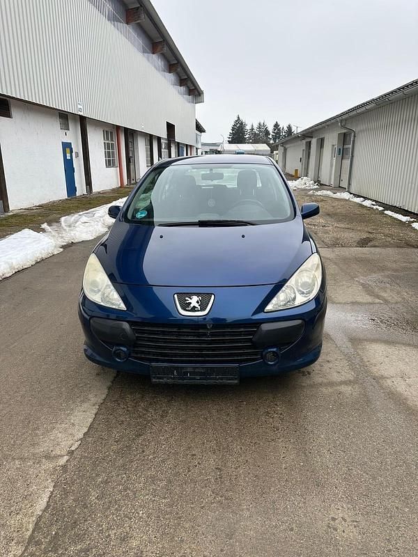 Blau Gebraucht 2006 Peugeot 307 Kleinwagen | 650 € (Superpreis) - Bild 1/4
