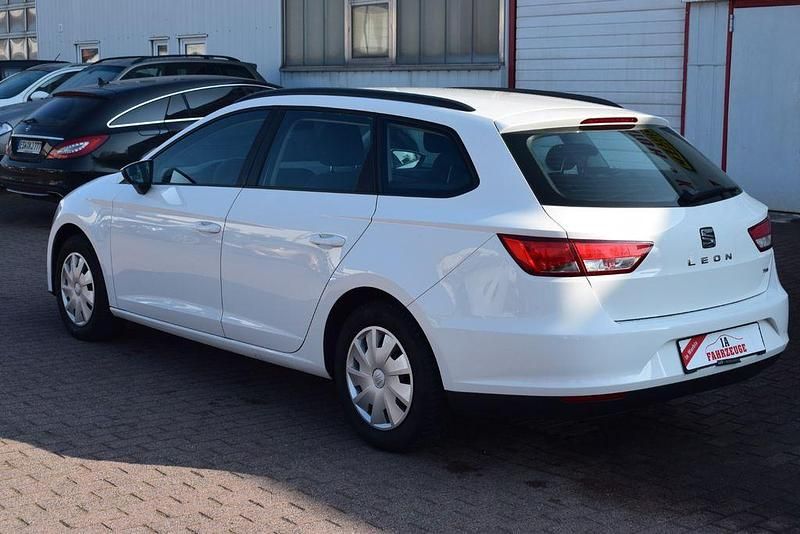 Gebraucht Seat Leon ST Reference 86 PS (63 kW) 2014 Weiß Kombi