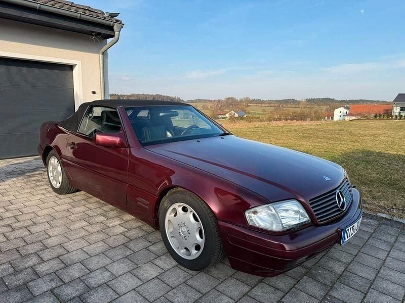 Gebraucht Mercedes SL320 231 PS (169 kW) 1995 Rot Cabrio