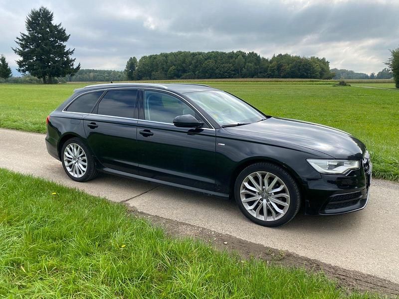 Schwarz Gebraucht 2013 Audi A6 Ambiente Kombi | 9.200 € (Fairer Preis) - Bild 1/4