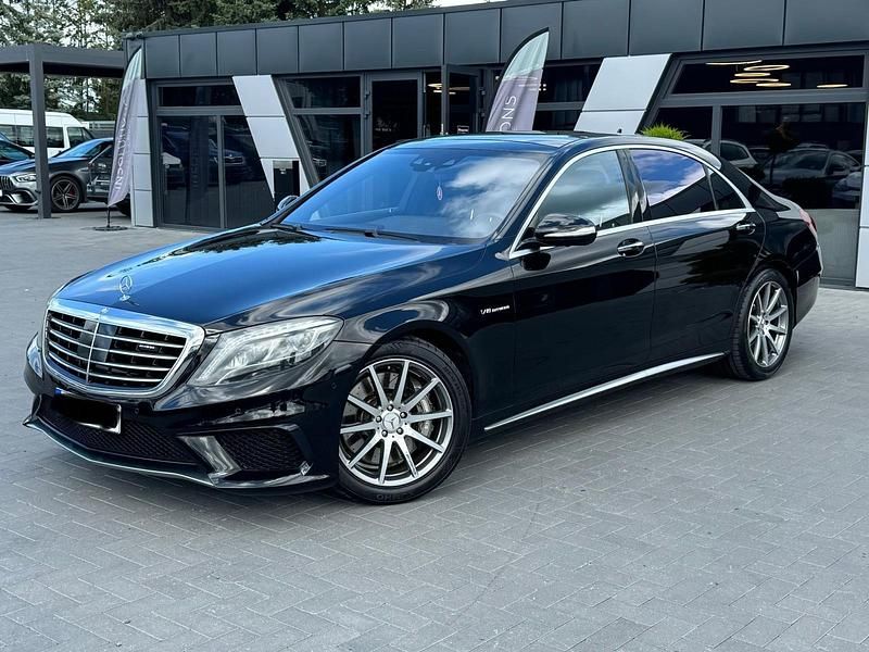 Schwarz Gebraucht 2014 Mercedes S63 AMG Limousine | 67.999 € - Bild 1/4