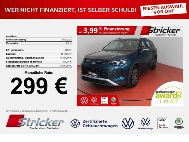 Gebraucht VW Tayron Life 150 PS (110 kW) 2025 Nightshade blue metallic (metallic) SUV