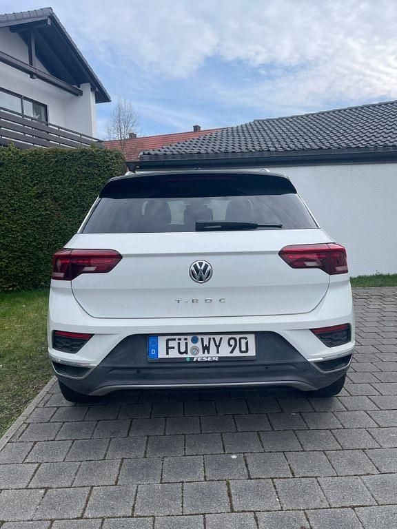 Gebraucht VW T-Roc 150 PS (110 kW) 2019 Weiß SUV