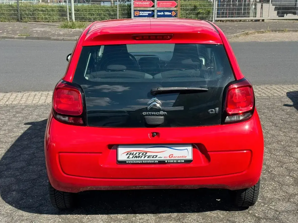 Gebraucht Citroën C1 Shine 82 PS (60 kW) 2015 Rot Kleinwagen