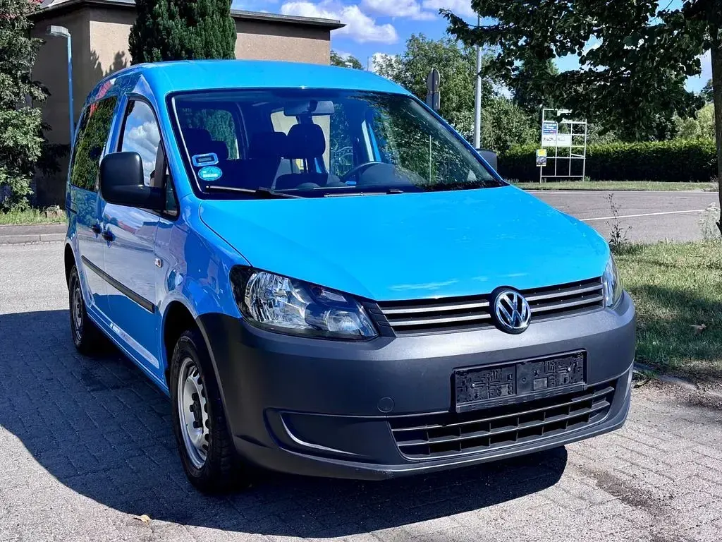 Gebraucht VW Caddy 75 PS (55 kW) 2015 Blau Van / Kleinbus