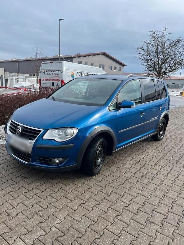 Gebraucht VW Touran Cross 170 PS (125 kW) 2008 Blau Van / Kleinbus