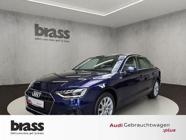 Navarrablau metallic Gebraucht 2024 Audi A4 Sport Limousine | 30.900 € (Fairer Preis) - Bild 1/4