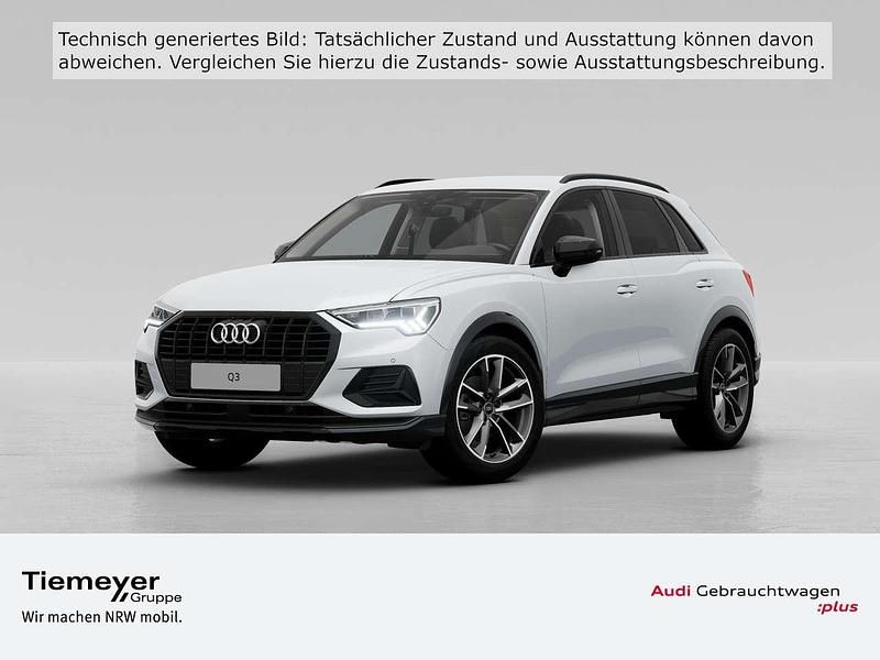 Gletscherweiß metallic Gebraucht 2025 Audi Q3 Advanced SUV | 42.300 € (Fairer Preis) - Bild 1/4