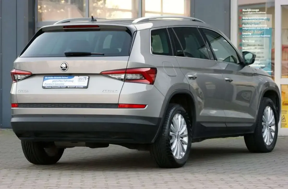 Gebraucht Skoda Kodiaq Style 150 PS (110 kW) 2018 Cappuccinobeige metallic SUV