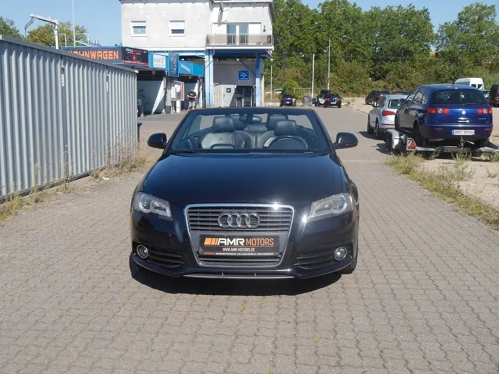 Gebraucht Audi A3 Cabriolet S-Line 160 PS (117 kW) 2008 Schwarz Cabrio