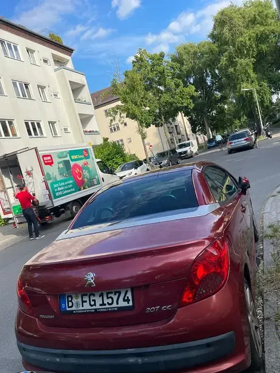 Gebraucht Peugeot 207 CC Sport 150 PS (110 kW) 2007 Rot Cabrio