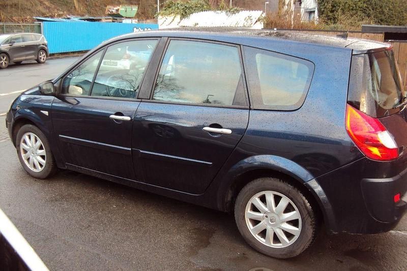 Gebraucht Renault Scénic II Exception 135 PS (99 kW) 2008 Blau Van / Kleinbus