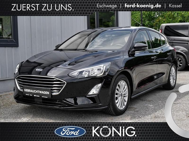 Schwarz Gebraucht 2020 Ford Focus Titanium Limousine | 16.390 € (Fairer Preis) - Bild 1/4