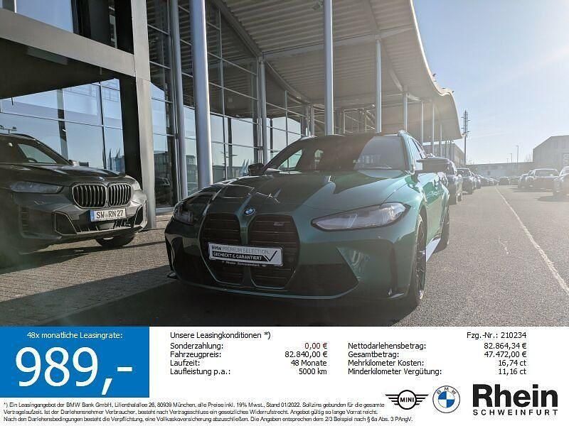 Gebraucht BMW M3 Competition Edition 530 PS (389 kW) 2025 M isle of man grün metallic Kombi