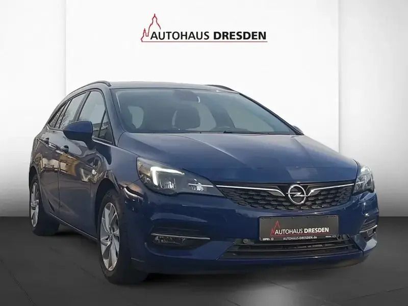 Indigo blau Gebraucht 2020 Opel Astra Kombi | 9.350 € (Guter Preis) - Bild 1/4